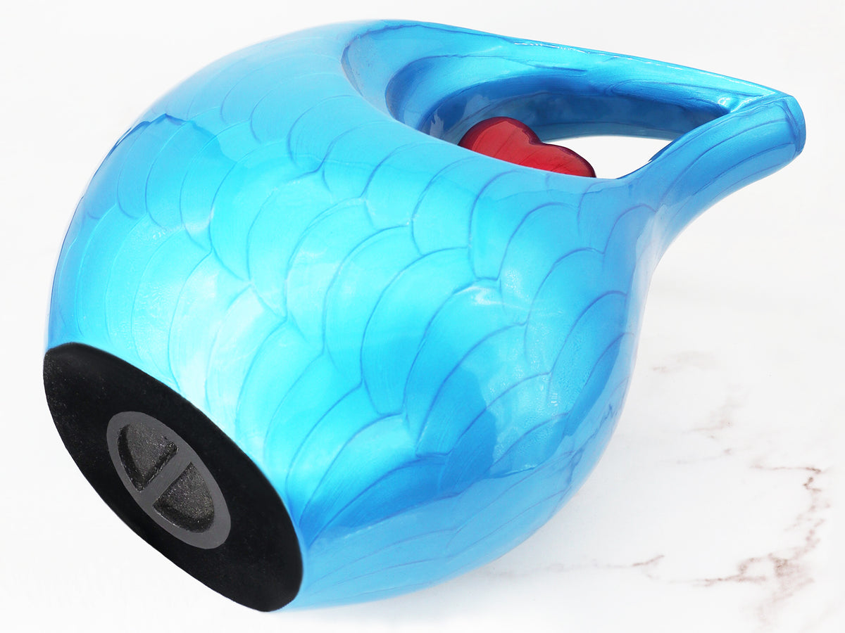 Heart Urn – Unique Tear Drop Urns for Human Ashes, Full Size Adult in Turquoise or Purple | MEILINXU — Distinctive Memorial Artwork