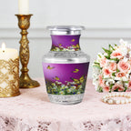Butterfly Urns for Ashes – Large Butterfly Urn with Floral Engraving for Adults | MEILINXU