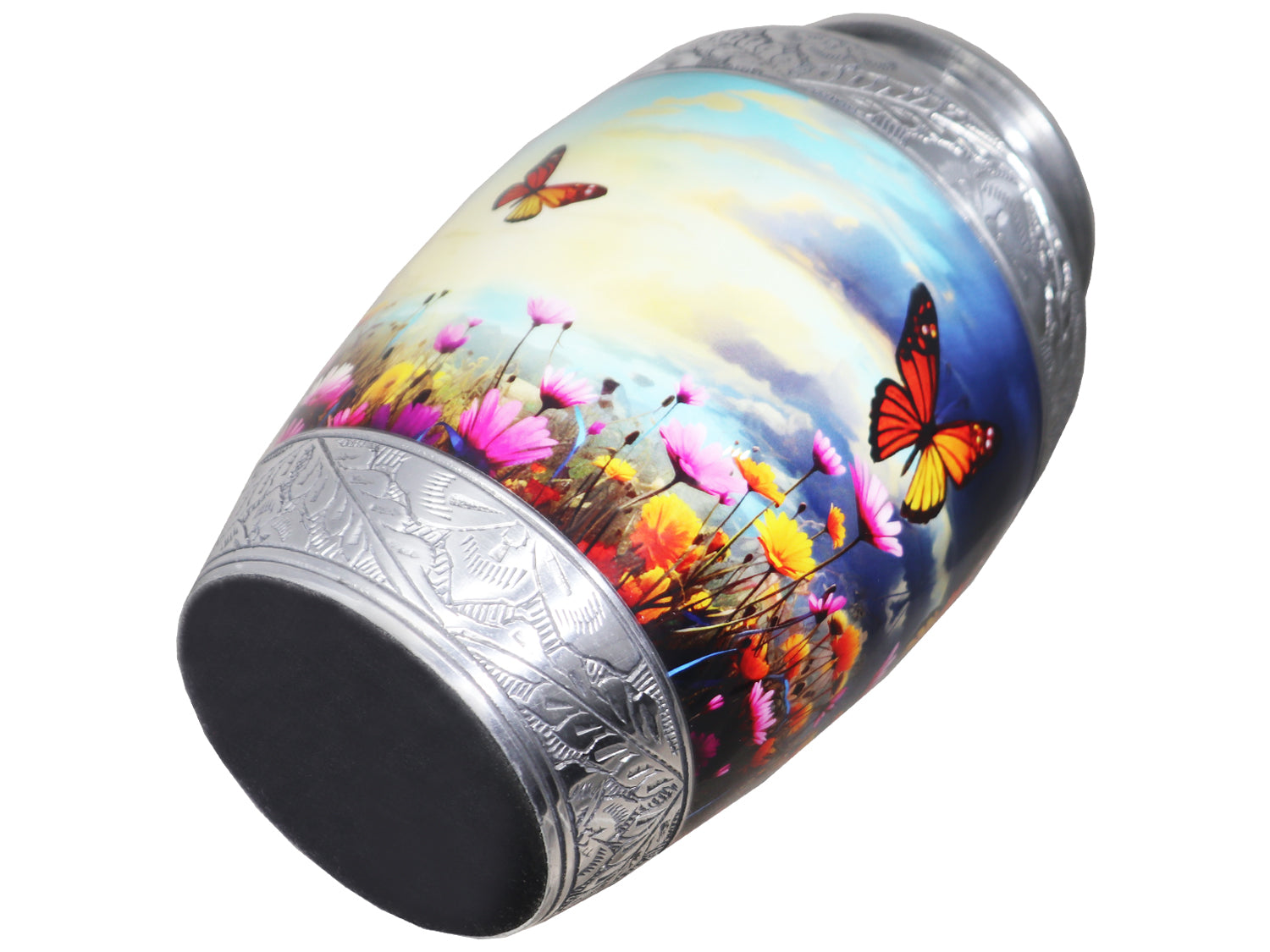 Colorful Butterfly Urns for Ashes – Floral Large or Small Cremation Urn for Human Ashes | MEILINXU — Distinctive Memorial Artwork