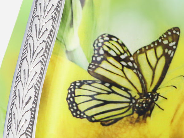 Yellow Butterfly Urn for Ashes – Teardrop Big Memorial Urn & Tiny Brass Keepsake | MEILINXU — Secure and Considered Design