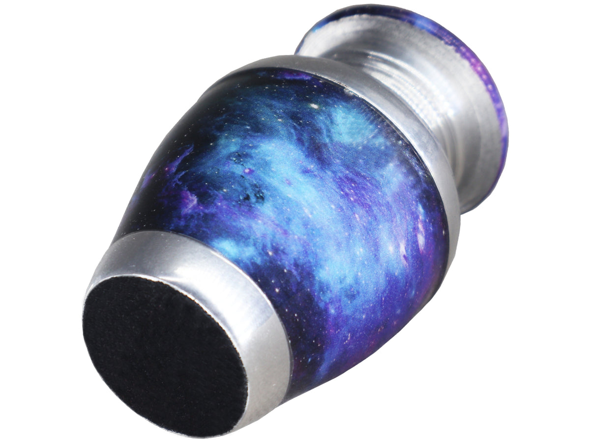 Blue Cremation Urns for Cremated Remains – Cosmic Galaxy Full Size Urn and Miniature Urn | MEILINXU — Distinctive Memorial Artwork