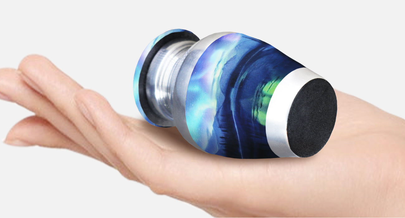 Aurora Borealis Urn for Ashes – Northern Lights Adult Urn and Mini Keepsake Urn | MEILINXU — Made for Lasting Remembrance