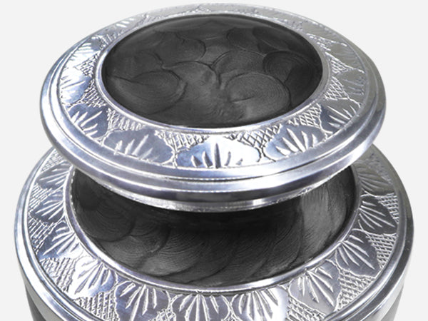 Heart Urn for Ashes – Angel Wings Adult Cremation Urn for Human Ashes in Black or Pink | MEILINXU — Secure and Considered Design