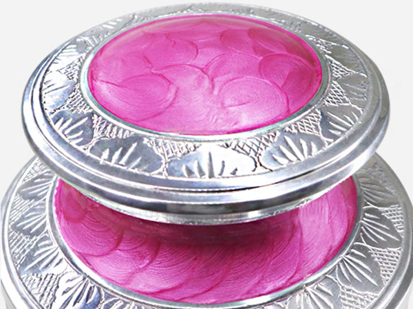 Heart Urn for Ashes – Angel Wings Adult Cremation Urn for Human Ashes in Black or Pink | MEILINXU — Secure and Considered Design