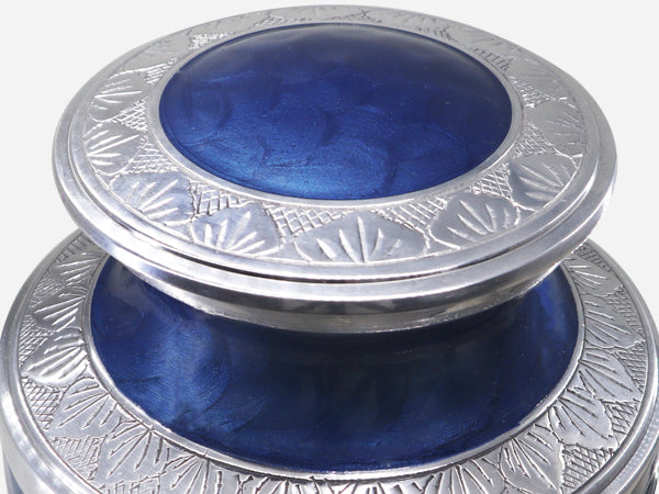 Urns with Angel Wings – Engraved Silver Large Adult Urns for Human Ashes, Blue or Purple | MEILINXU — Secure and Considered Design