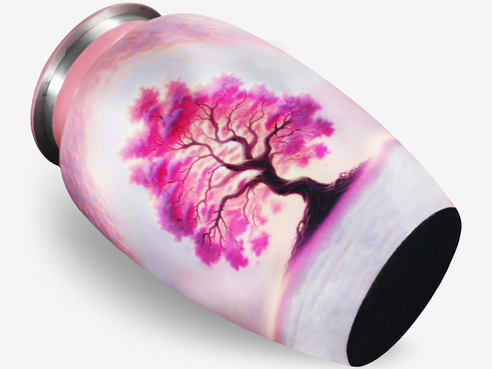 Pink Urn for Ashes – Tree of Life Cremation Urns for Adults, Large Adult Urn or Small Urn | MEILINXU — Made for Lasting Remembrance