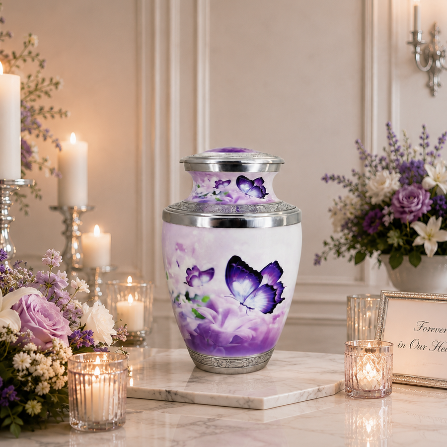 Butterfly Urns