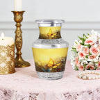 Butterfly Urns for Ashes – Large Butterfly Urn with Floral Engraving for Adults | MEILINXU